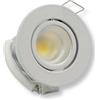 GASIASHOP SRL UNIVERSO P-45-B3C FARETTO LED DA INCASSO ROTONDO 3W COB COLORE BIANCO CON SWITCH CCT PER SELEZIONE LUCE 3000K/4000K/6500K
