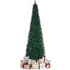GIANTEX-Albero di Natale Artificiale, Abete per la Festa di Natale, Albero Artificiale per Casa, Folto e Realistico, PVC, Supporto in Metallo, Facile da Montare, Verde (270 cm)