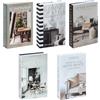 Alyxen 5 Pezzi Libri Falsi Alla Moda, Libri Decorativi per Arredamento Finti Decorativi Design Moderno Decorazioni per Libreria per la Decorazione Domestica Libreria Tavolino da caffè Scaffali (5, Stile A)