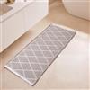 Kobete set tappeti da bagno, grande tappetino da bagno antiscivolo | Set di tappeti da bagno lavabili a trama waffle per bagno, camera da letto e soggiorno, decorazione bagno 50 x 121 cm