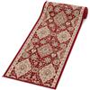 Mazovia Tappeto Passatoia Corridoio 70x300cm Rosso Classico Tradizionale | Tappeto Passatoia per Cucina Lavanderia Camera da Letto Facile da Pulire Resistente Ai Detergenti Morbido Venduto al Metro