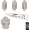 Snapworld-Kaffee Set da 5 pezzi di grasso in silicone per gruppo di | Ricambio per Grundig KVA 4830, Beko CEG 5301, Severin KV 8090, SMEG BCC01 02, kit di manutenzione, 3 ingranaggi piccoli