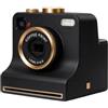 Generico 3D Printed Latte Art Camera, 1-touch Coffee Foam Machine | Retro Style | Manual Printing Kit Powder Shaker With Multiple Stencil Card For Cappuccino Hot Chocolate Beverages Desserts Flavors Flavours
