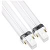 TBE Lighting Lampade a risparmio energetico G23 da 9 W a 2 pin CFL - bianco freddo 4000 K, 8000 ore di vita, 540 lumen (confezione da 2)
