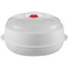 Generic Vaporiera Per Microonde Vassoio con Coperchio Antiaderente Termoresistente | Cuocivapore Per Alimenti Vaporeiera Con Coperchio E Vassoio Inclusi Per Verdure, Uova, Pasta, Riso E Ravioli