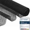 LUSEE Sottotappeto Antiscivolo Tagliabile 80x150cm, Rete Pvc Sottile Nero | Antiscivolo, tiene tappeti piatti, sottile traspirante, PVC impermeabile, senza colla, per cassetti ripiani corridoio zerbini