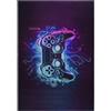 Mazovia Grande Tappeto per Ragazzi Cameretta 180x250cm Nero Gaming Elegante | Tappeto per Adolescenti Antiallergico Facile da Pulire Adatto Agli Animali Resistente Ai Detergenti Riscaldamento a Pavimento