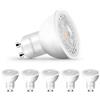 ehomeled Lampadine LED GU10, bianco caldo, 3000 K, 9 W, GU10, confezione da 6 | Lampadina alogena da 80 W, 720 lm, angolo di diffusione di 38°, lampadine LED a risparmio energetico, non dimmerabili