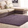 Hearda Tappeto Salotto Pelo Lungo Shaggy, Tappeto Peloso per Camera da Letto Morbido e Soffice Tappetino Peloso Pelo Lungo Moderno con Fondo Antiscivolo per Soggiorno (Viola Scuro A,120x160cm)