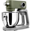 Kraftsman Impastatrice Planetaria in Metallo Solido - Planetaria Professionale da 5L con 4 Accessori in Acciaio Inossidabile, 800W Motore DC, Nido di Potenza e Timer, Bassa Rumorosità