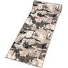 Mazovia Tappeto Passatoia Corridoio 100x350cm Antracite Crema Astratto | Tappeto Passatoia per Cucina Lavanderia Camera da Letto Beige Facile da Pulire Resistente Ai Detergenti Venduto al Metro