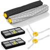 ROBOMARKET KIT RICAMBI SERIE 800 E 900 SET ACCESSORI SOSTITUZIONE COMPATIBILE CON IROBOT ROOMBA 860 865 866 870 871 875 876 880 886 890 960 966 980 SPAZZOLE A 3 BRACCIA E FILTRI HEPA VERSIONE SMALL