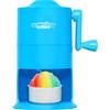 Hawaiian Shaved Ice Mini macchina del cono della neve | Rasoio portatile da banco, senza base antiscivolo, non necessita di elettricità, tazza di ghiaccio inclusa, leggero