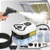 Hombasing Pulitore a Vapore 2500W, 3 Bar, Pulsante Touch, 4 Accessori | serbatoio 1200ml, 6 livelli, riscaldamento 15 secondi, portatile, per cucina/divano/vestiti/pavimenti