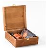 Venchi, Confezione Regalo in Legno Chocolate & Rum, Senza Glutine, 140 g | Kit Experience con Tavolette al Cioccolato Fondente e Bottiglia di Rum Añejo 7 Anni, Idea Regalo Natale