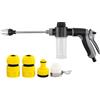 Generisch Idropulitrice portatile ad alta pressione, ugello ergonomico regolabile | Ugello per tubo da giardino per lavaggio auto, giardinaggio, pulizia, cortile, terrazza, garage