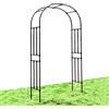 ADASP Pergolato da Giardino, Arco da Giardino all'aperto, Passerella per Festa di Cerimonia Nuziale, Pianta rampicante, Pergola per Giardino, Cortile, Prato, panchina