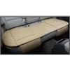 HTUHBCX Protezioni Coprisedili Auto in Pelle Nera/Beige 1 Pezzo | Cuscino Sedile Tappetino Imbottito Cuscino Interno Traspirante Coprisedili Auto(Type C-beige)