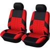 FKSWJZXD Coprisedili Anteriori 2 Posti per Nissan Terrano (I, II) (1987-2003), Protezioni per Sedili Auto Impermeabili,D