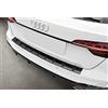 Avisa Protezione paraurti Posteriore in Acciaio Inox Nero Compatibile con Audi A4 Avant B9 (incl. S-Line) 2015-2019 & Facelift 2019- 'Strong Edition'