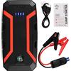 Generico Avviatore di Emergenza Auto Portatile ABS A2 Nero 30000mah | Tipo-c 5v 2a, Uscita USB 5v 2a, Picco 2000a, Morsetto Intelligente, Luci LED