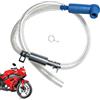 Lizeboyi Kit di Spurgo Freni con tubo flessibile e connettore 59 cm a tenuta stagna | strumento per spurgo idraulico motocicletta per Automobile SUV Camion Motocicletta Moto Scooter Quad