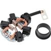 VGOL 1 confezione di porta spazzole di carbone per motorino di avviamento SBH5012 compatibile con Renault compatibile con Dacia