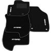 Somer Car Kit Tappetini Auto compatibili con Honda Jazz Ibrido 2020-2026 | Set Tappeti in Moquette, ricamo HYBRID, Tappeto auto su misura