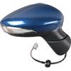 KMAGE Per Ford Per Fiesta 2009-2016 Regolazione Elettrica LED Indicatore Di Direzione Specchietto Retrovisore Auto(Blue,lato destro)
