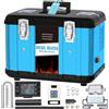ORTOSUD Riscaldatore a Gasolio 8KW,Riscaldatore Diesel Cassetta degli Attrezzi 12V/24V/220V,Riscaldatore ad Aria Diesel con Serbatoio 5L, Display LCD e Telecomando, per Camper, Camion, Furgone, Barca