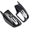 Kakulkomen Coppia Calotte Specchietto Carbonio per Mercedes Classe C W204 | Coppia in ABS effetto carbonio per Mercedes W204 W176 W246 W212 W221 C117 X204 X156.