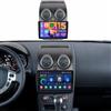 Ohradio 9 Android 15 Autoradio Grigio per Nissan Qashqai J10 2006-2016 | Stereo Auto 2 Din Wireless Carplay Android Auto 9″ Touchscreen con GPS WiFi FM/RDS 32EQ Camera MIC