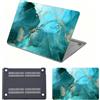 FFBOFFC Custodia per MacBook Air 15'' M2/M3/M4/M5, Marmo verde acqua | 2023 2024 2025 2026, A3448/A3241/A3114/A2941, Custodia Rigida Anti-crepa Case Cover Protettivo per Apple Mac Air 15.3''