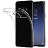 CoverKingz Custodia per Samsung Galaxy S9, in silicone morbido, trasparente, sottile, trasparente