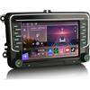 GONFEN 8GB 128GB Android 16 Autoradio per SKODA Octavia Yeti Superb Fabia Roomster | 7 Qualcomm CarPlay Android Auto GPS Navigatore Wifi 4G Bluetooth 5.1 DSP Canbus SWC Schermo Tattile