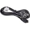 AKYGA AK-NB-01C - Cavo di Alimentazione per PC Notebook 3 Pin IEC C5/Schuko CEE 7/7 EU 1,5 m