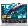 Fsjun Computer portatile da 17,3 pollici, 16 GB di RAM, 1 TB SSD, processore 6500Y su 3250C/3020e, display FHD IPS, impronte digitali, tastiera retroilluminata, HDMI, Wi-Fi, business notebook per