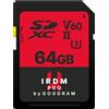 GoodRam Scheda SD 64GB UHS II V60 Goodram - blister retail