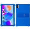 FKQLH Cover per TCL Tab 11 2023, Silicone Morbido Skin Leggero Custodia Protettiva per Bambini Supporto Cover per TCL Tab 11 2023, Blu Scuro