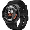 OPPO Watch X3 Smartwatch, Display LTPO AMOLED 1,5, Cornice in lega di titanio, GNSS a doppia banda, Autonomia 16 giorni, Google Apps, Wear OS 6.0, Resistente 5ATM IP69 IP68, 100+ Sport, Nero