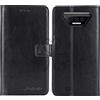 TienJueShi Nero Premium Retro Stand Portafoglio TPU Silicone Caso per Doogee S41T 5.5 inch in Pelle Case Copertina Custodia Protettiva Cover