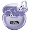 LEVMEK Cuffie Bluetooth Sportive Open Ear, Auricolari Wireless Ear Clip | 180 ore standby, controllo touch e vestibilità stabile per corsa, palestra e fitness, resistenti ad acqua e polvere
