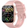 Kuizil 2026 Smartwatch Uomo Donna, 1.96 Smartwatch con Effettua/Risposta Chiamate, 100+ Sportive Fitness Tracker con Sonno Contapassi Cardiofrequenzimetro, Impermeabil IP68 Smart Watch per Android/iOS