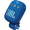 JBL Wind 3S Blue Altoparlante Bluetooth Portatile per Bici e Monopattino | 5 W RMS, driver 43 x 47 mm / 1,5 in, IP67, Bluetooth 5.0, USB-C, batteria 1050 mAh, autonomia 5 ore, 2 modalità EQ.
