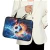 ENEN Custodia Borsa per Laptop, per 13-15,6 Pollici Computer Portatile, Stampa de Calcio Custodia Protettiva PC in Neoprene Elastico Impermeabile Sleeve per Laptop (13 Pollici,Folgore)