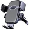 Generico Supporto Smartphone Universale per Auto con Clip per Bocchetta dell'Aria, Rotazione 360°, Operazione con Una Mano, Presa Automatica