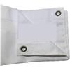LuoAXINN Schermo per proiettore da esterno Schermo Di Proiezione In Tessuto Oxford | Morbido e pieghevole 60 72 84 100 120 150 180 200 pollici 16:9 for esterni(White Edge 100inch)