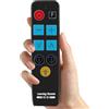 UNOCAR Telecomando universale per TV con tasti fosforescenti, per anziani | UNOCAR Telecomando grande facile da usare, per anziani con problemi di vista e demenza, funziona con Samsung/LG/Sony/TCL