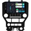 BXLIYER Android 16 IPS Autoradio Per Ford Mustang (2015-2020) - 4G+64G - Senza fili CarPlay + Android Auto - GRATUITI Camera - DAB Volante 4G WiFi Fast-Boot DSP Split-Screen - 9 Pollici 2 Din