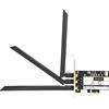 Yosoo Health Gear Scheda Wireless 802.11ac, BCM943602CS per Desktop PCIe | Velocità WiFi 1750 Mbps, supporto Bluetooth 4.0, design a 3 antenne, protezione da cortocircuito, per Hackintosh macOS